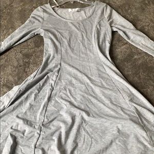 Plain grey dress